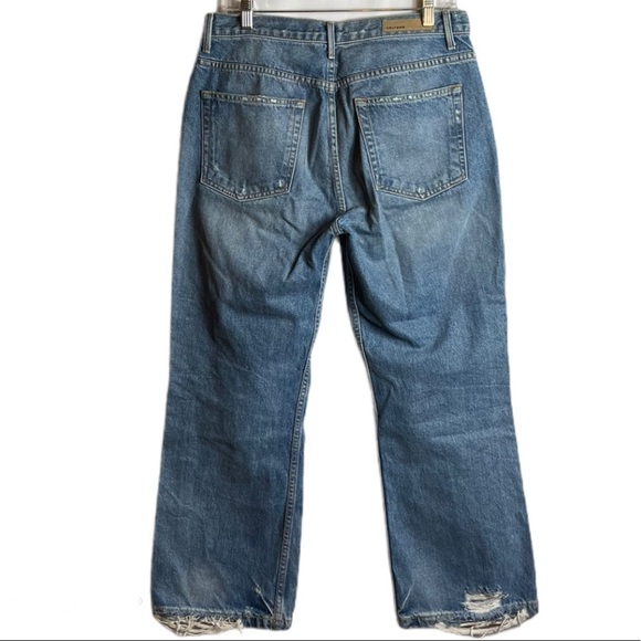 GRLFRND Denim Linda Crop Distressed Jean Size 30 - Picture 5 of 10